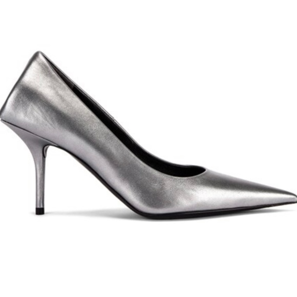 Balenciaga Knife M80 Pumps | italist Balenciaga Square Knife Metallic Pumps M80
